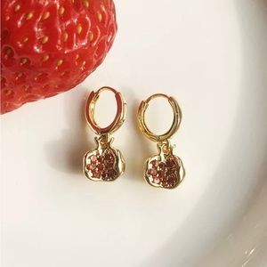 Guava Drop Earrings